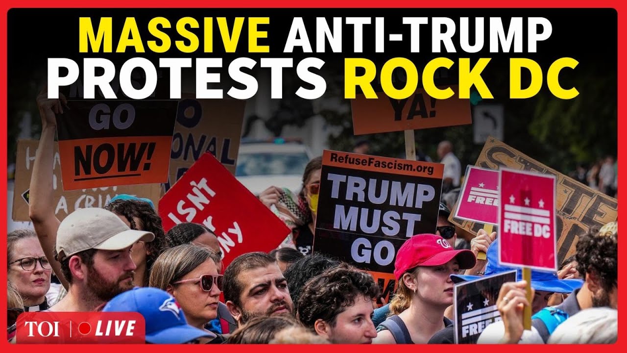 LIVE | ‘FREE DC!’: Washington Protests Trump Policies | Minnesota | Minneapolis | ICE Raid