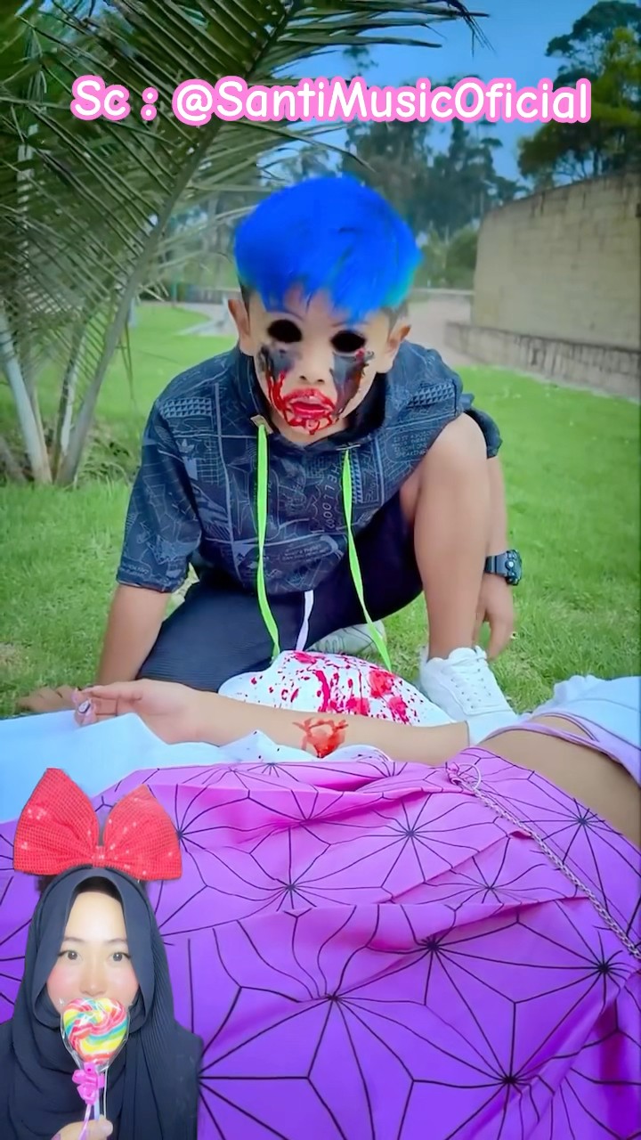 SANTI JADI ZOMBI ⁉️?@SantiMusicOficial #shorts #funny #dubbing