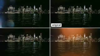 cinematic light leaks and lens flare overlays