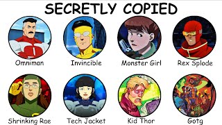 Celebrity Every Marvel & DC Character Invincible Secretly Copied Profile