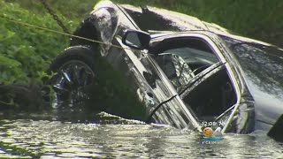 Questions Surround Car In Canal Mystery