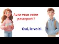 À l’aéroport ✈️ | French Q&amp;A for Beginners | Easy Travel Conversation Practice
