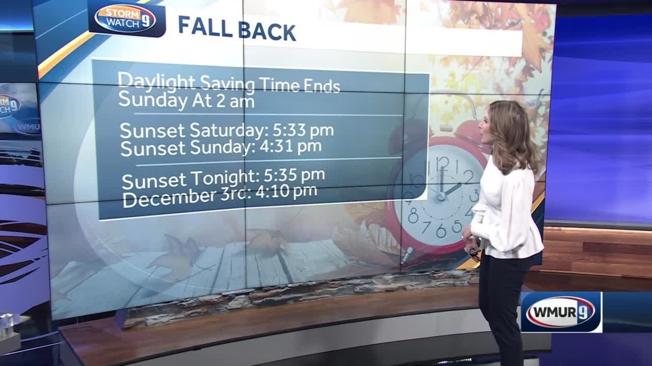 It's almost time to fall back: Daylight Saving Time to end
