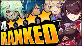 Every 4 Star Character Ranked Explained And Where To Use Genshin Impact Youtube Every 4 Star Character Ranked Explained And Where To Use Genshin Impact Youtube
