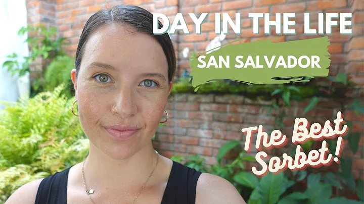 I try the BEST sorbet in San Salvador, El Salvador...