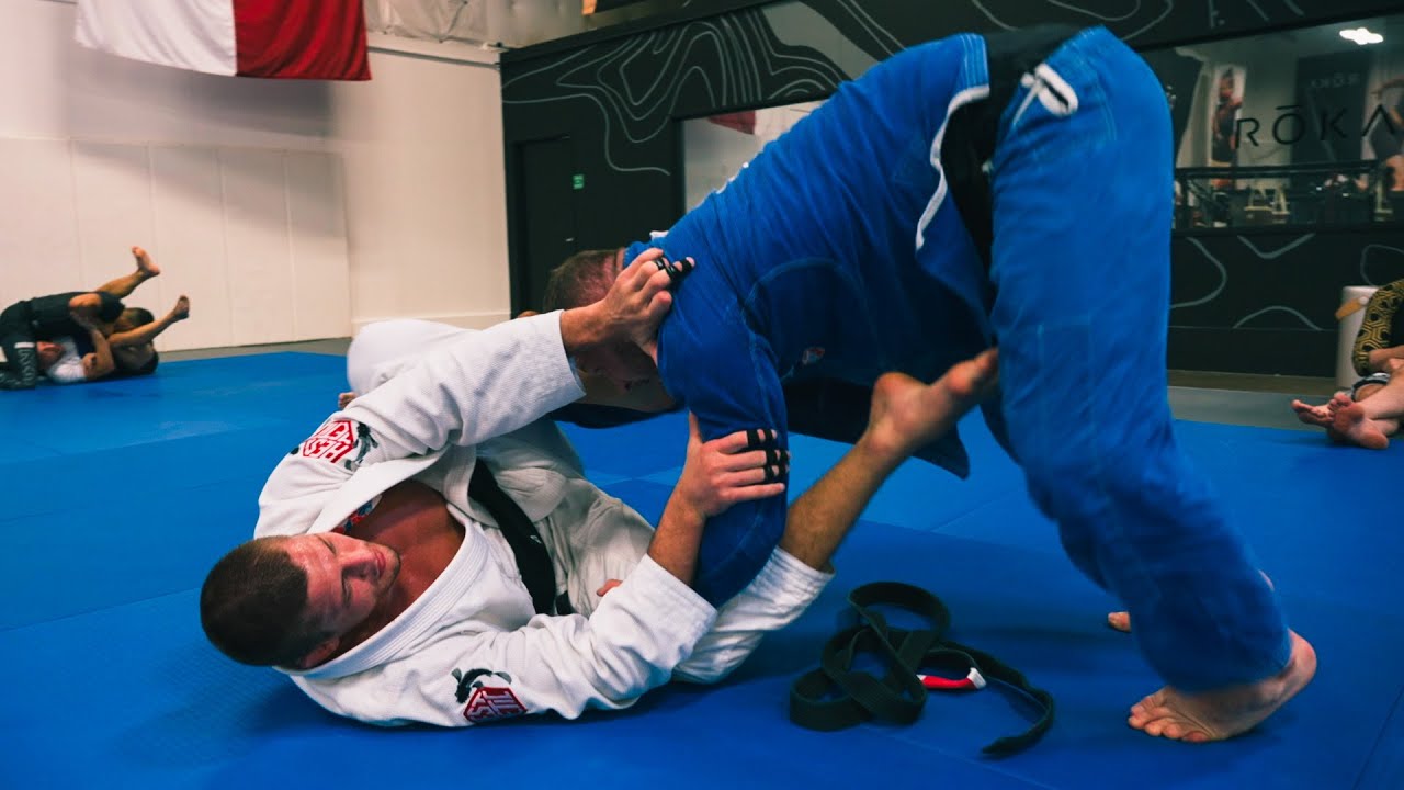 Nicholas Meregali Works A Positional Round From Mount With Thomas Bracher