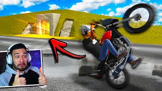 SECRET LOCATIONS, MEGA HILLS and SECRETS in MOTO WHEELIE 3D screenshot 2