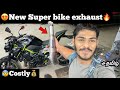 😍New exhaust modification for our superbike🔥|😰Costliest exhaust💰| part - 3 | Kawasaki | tamil |