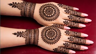 Stylish Eid Mehndi Designs Back Hand Simple Arabic Tikki Mehndi Mehandi Designs