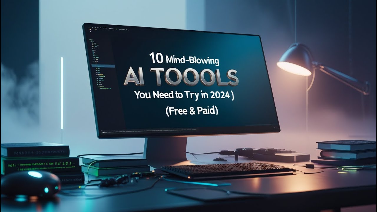 "10 Mind-Blowing AI Tools You Need to Try in 2025 (Free & Paid)" - YouTube