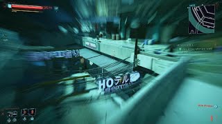 Cyberpunk 2077 a weird visual glitch