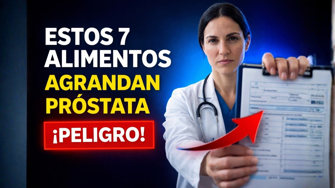 7 alimentos que están AGRANDANDO tu próstata sin que lo sepas