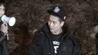 [FANCAM] 141119 Inkigayo Mini Fanmeeting  Jackson (잭슨직캠) - voice.GOT7