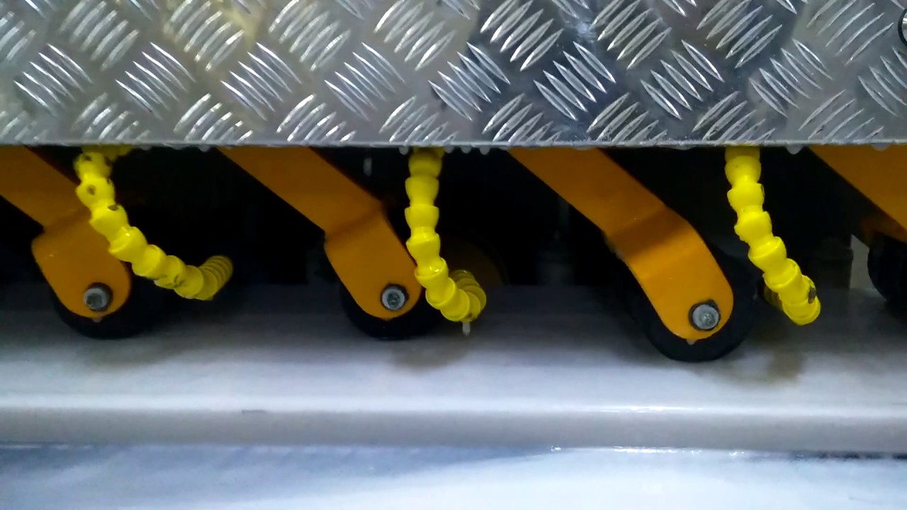 Mobart mermer granit pah makinası basamak pah işlemi