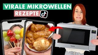 Ich teste virale MIKROWELLEN Rezepte von TikTok