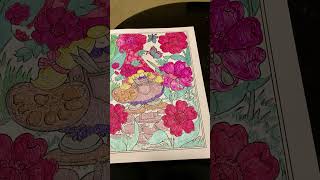 My adult coloring page from whimsical Gnomes Coloring Book