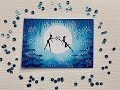 Fairy Couple in the Moonlight  - A Lavinia Stamps Tutorial