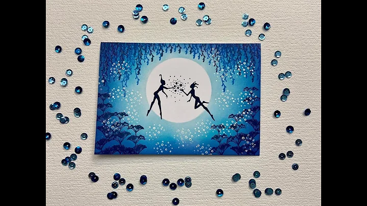 Fairy Couple in the Moonlight  - A Lavinia Stamps ...