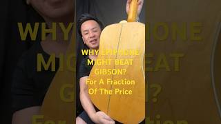 EPIPHONE BETTER THAN  GIBSON? A Fraction Of The Price.. Epiphone DR500PNS from @citymusicsg
