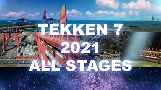 Tekken 7 - All Stages | Stage Select Season 1-4 2022