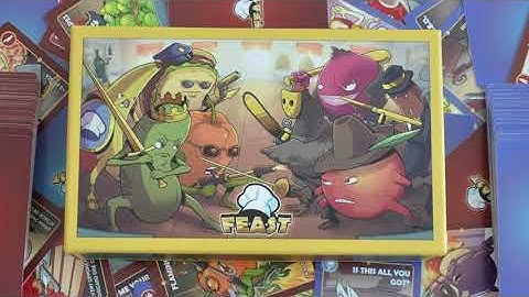 FEAST! The Bizarre Food Fighting Card Game | Kickstarter Campaign