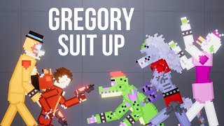 Gregory suit up fight back FNAF Security Breach - People Playground 1.22.3