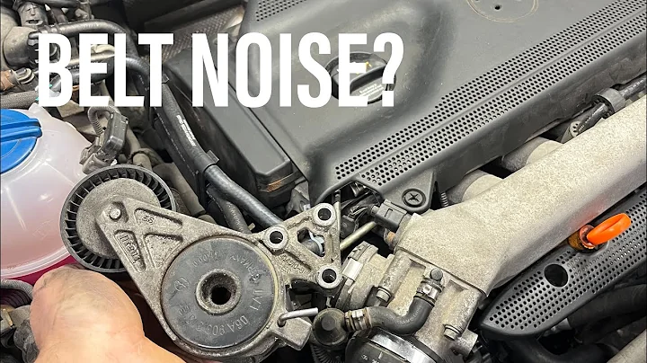 Volkswagen 1.8T drive belt tensioner replacement