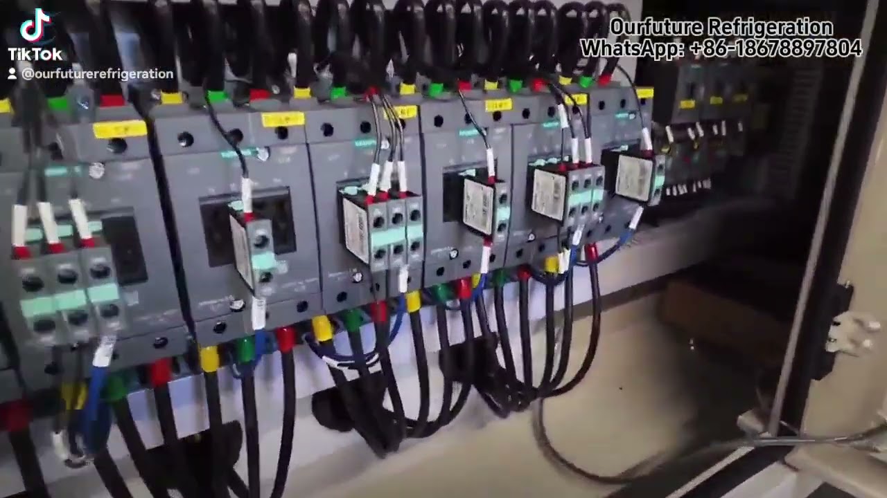 Ourfuture brand compressor rack for cold storage and freezers