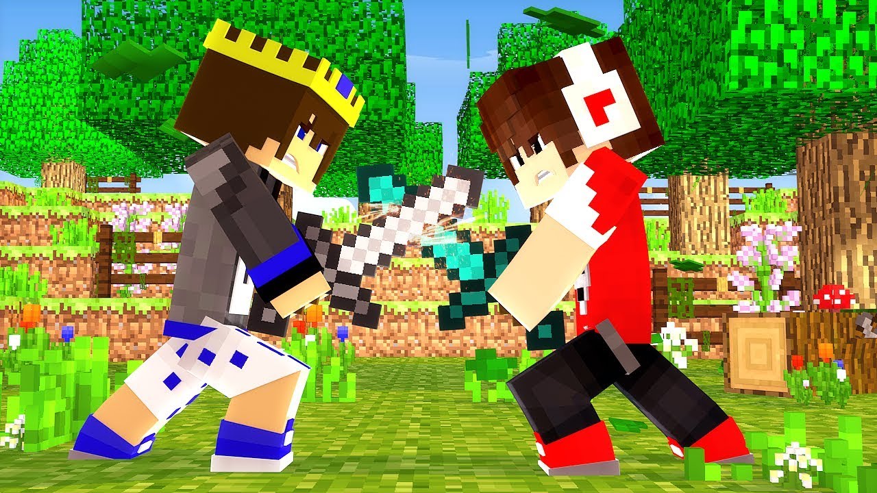 Minecraft: RICHARD VS G4RDENOT -- 