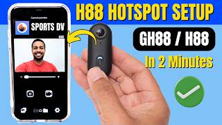 Meoilkolnm H88 WiFi Hotspot Setup - Live View Via Sport DV App screenshot 3