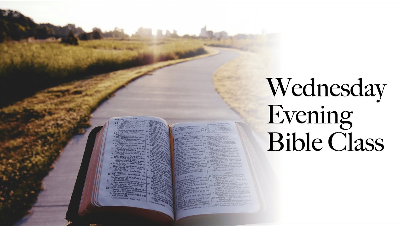 Chipman Road Church of Christ Services Livestream Wednesday Evening