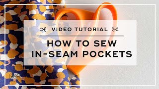 How to Sew InSeam Pockets (that are nearly invisible on the outside of the garment!)