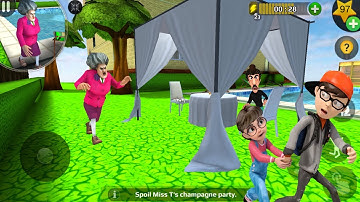 Scary Teacher 3D_New updater-New fun video everyday , gameplay walkthrough  part 449 ( android, ios)