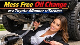 2010-2024 Toyota 4runner - MESS FREE Oil Change - $10 tool