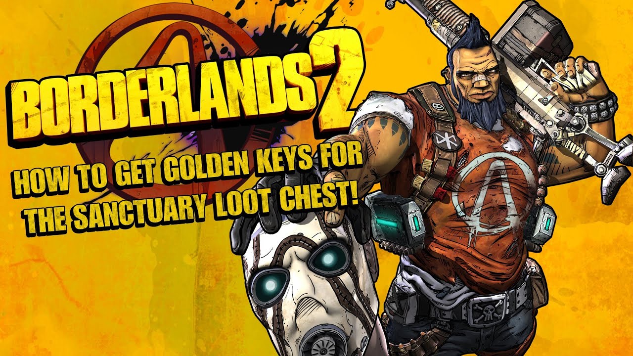 MAX LEVEL Golden Chest  Borderlands 2 Level 50 Sanctuary Golden