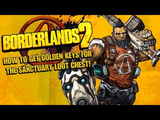 Borderlands 2 - Golden Chest (Example loot) 