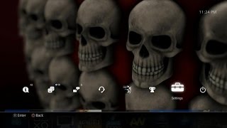 Skulls Of The Hell Dynamic Theme Ps4