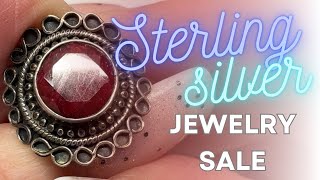 STERLING SILVER 925 JEWELRY SALE-VINTAGE TO MODERN