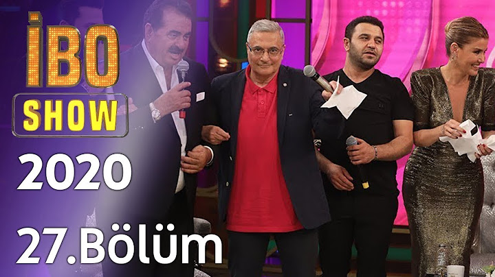 İbo Show 2020-2021 27.Bölüm (Konuklar: Gülben Ergen, Mehmet Ali Erbil, Mahmut Tuncer, Aydemir Akbaş)