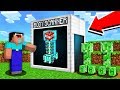 Minecraft NOOB vs PRO: HOW NOOB SCANNED CREEPERS IN THIS SECRET BODY SCANNER?! 100% TROLLING X-RAY