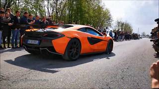 Supercars Leaving Cars \& Coffee Brescia 2019 !!!