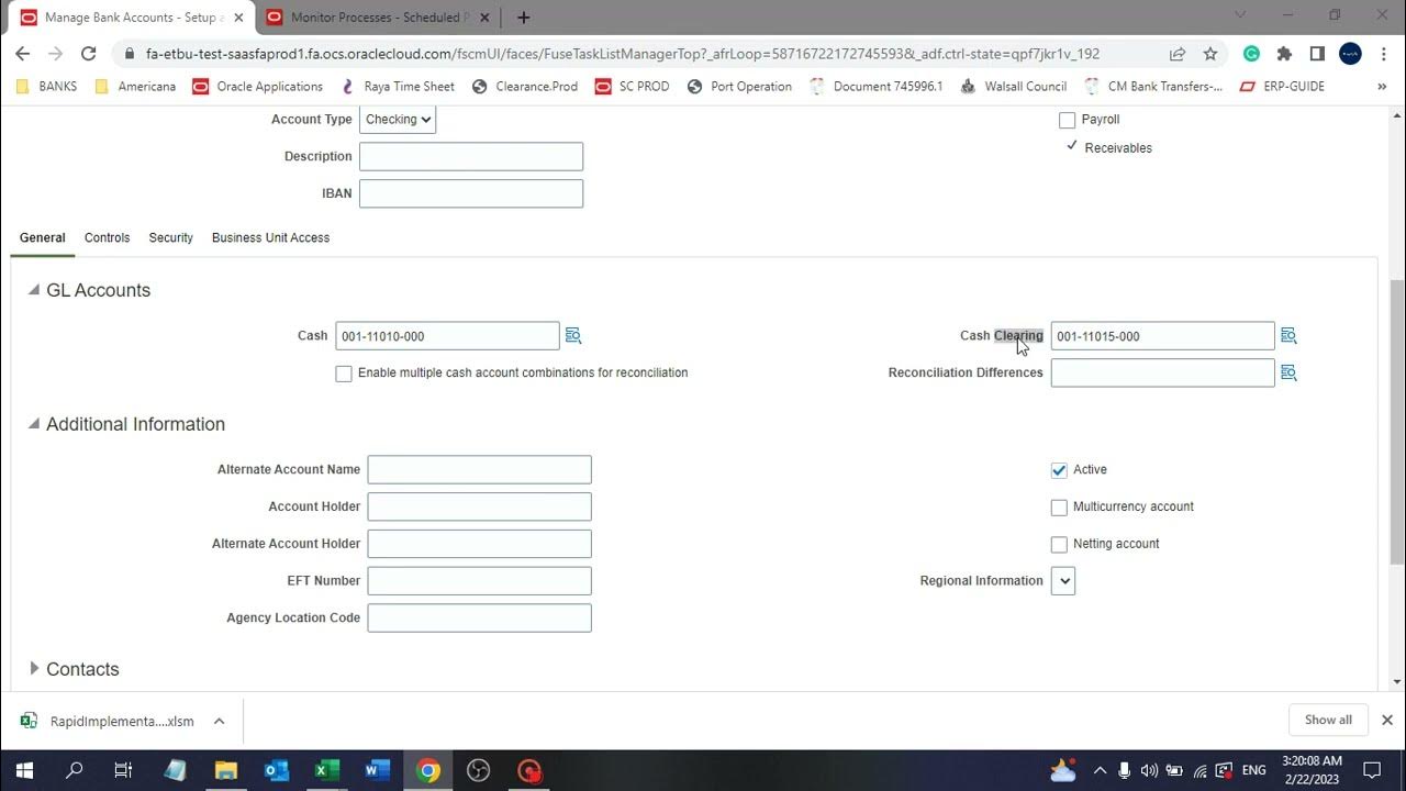 Rapid Implementation_Cash Management YouTube