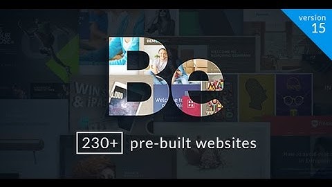 Be Theme - Responsive Multi Purpose WordPress Theme+Download