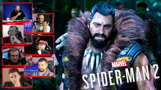 Реакция Летсплейщиков на Крейвена Охотника | Marvel’s Spider-Man 2