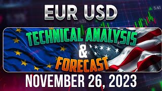 Latest EURUSD Forecast and Technical Analysis for November 26, 2023, FX Pip Collector