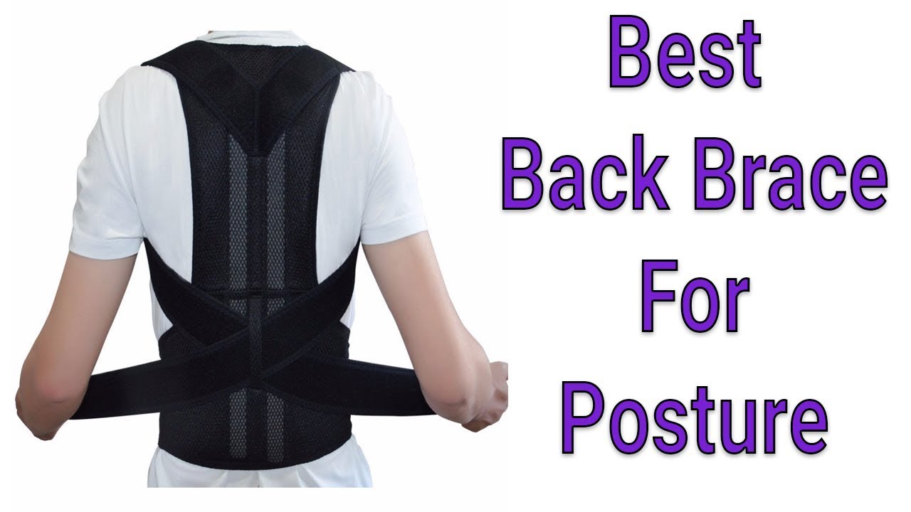 Adjustable Best Back Brace For Posture | Men-Women - YouTube