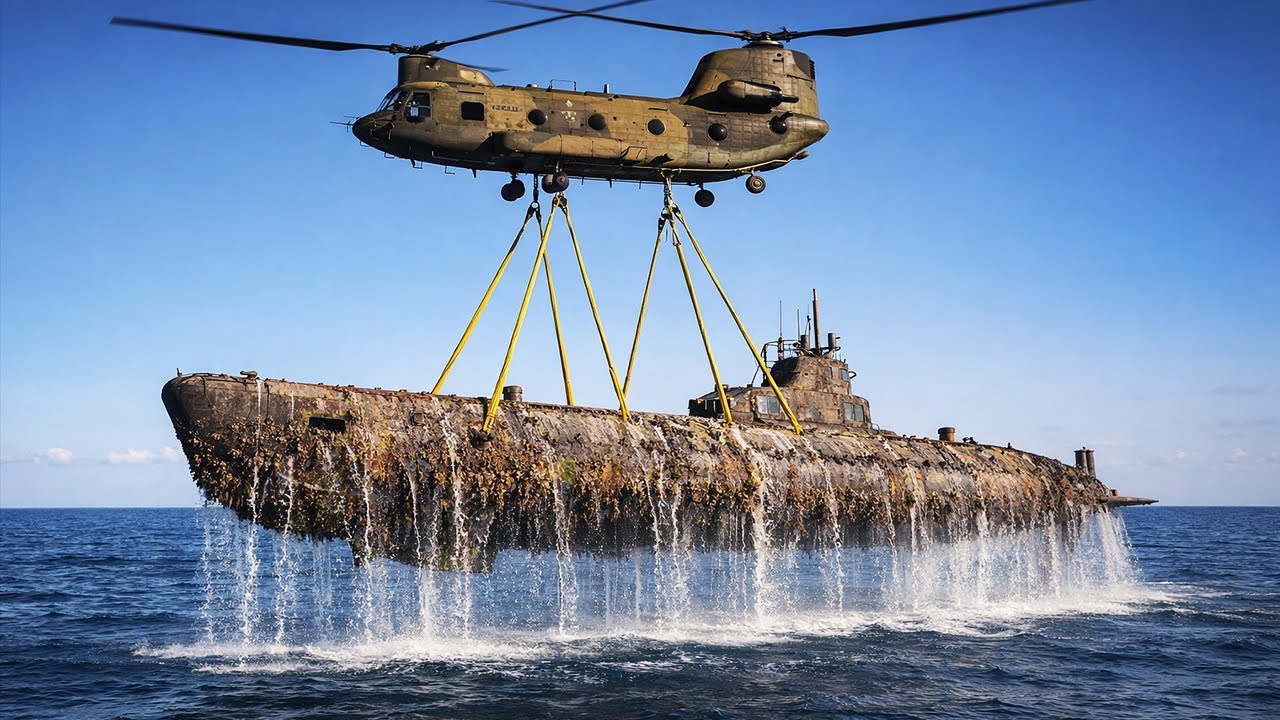 Restoring a 169-Year-Old Sunken Submarine into a Modern High-Tech Super Sub