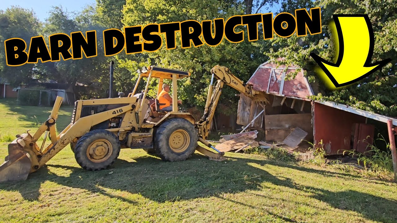 BARN DESTRUCTION! (Daily Excavation) - YouTube