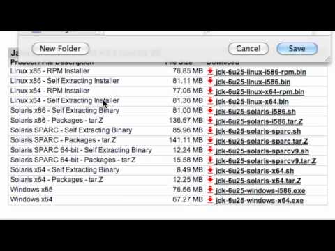 Android Application Development Tutorial 1 - Download and Install the Java JDK
