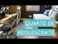 Quarto de adolescente repaginado | Antes e Depois | Decora | Maurício Arruda